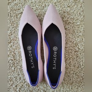 Rothy's Petal Pink Solid Point 10